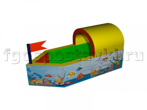 Сухой бассейн "Кораблик" с шелкографией - fgospostavki.ru - Кубинка