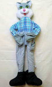 Ростовая кукла "Кот серый" - fgospostavki.ru - Кубинка