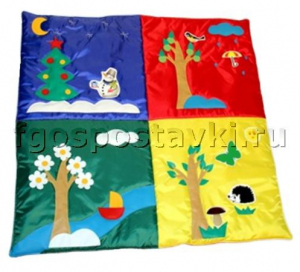 Дидактический коврик "Времена года" - fgospostavki.ru - Кубинка