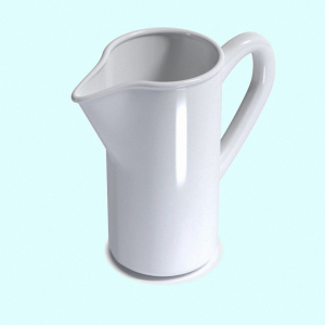 Кружка фарфоровая с носиком N4 1500 мл - fgospostavki.ru - Кубинка