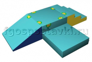 Модуль-трансформер "Мини-8" (4 элемента) - fgospostavki.ru - Кубинка