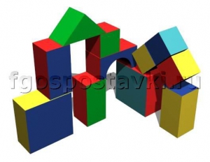 Модуль-конструктор "Строитель" (12 элементов) - fgospostavki.ru - Кубинка