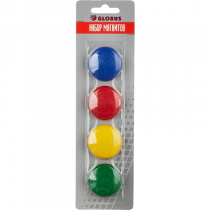 Набор магнитов круглых (4 штуки) - fgospostavki.ru - Кубинка