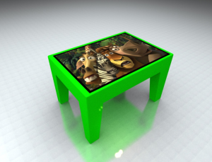 Интерактивный стол "Кубик" 32" (6 касаний) - fgospostavki.ru - Кубинка