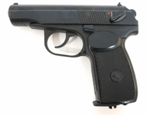 Массогабаритный лазерный макет пистолет Макарова ПМ со встроенным лазерным модулем и аккумуляторной батареей - fgospostavki.ru - Кубинка