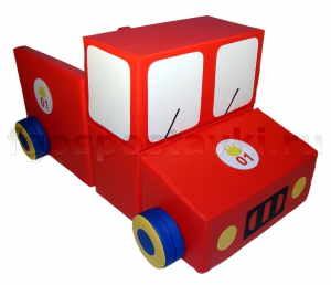 Каталка «Пожарная машина» большая - fgospostavki.ru - Кубинка