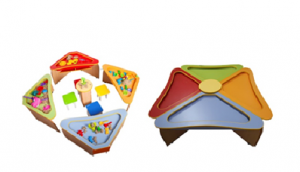 Детский тактильный песочный комплекс "Ромашка" - fgospostavki.ru - Кубинка