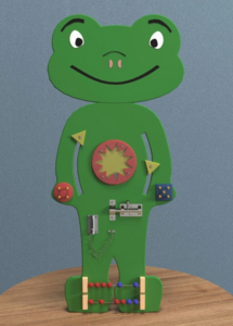 Бизиборд «Лягушонок» - fgospostavki.ru - Кубинка