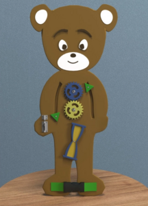 Бизиборд «Медвежонок» - fgospostavki.ru - Кубинка