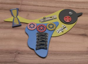 Бизиборд «Моя синичка» - fgospostavki.ru - Кубинка