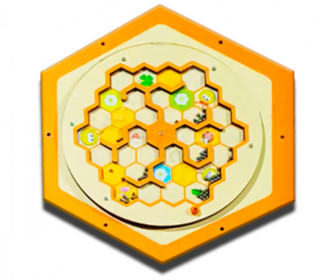 Бизиборд «Пчелиные соты №2» - fgospostavki.ru - Кубинка