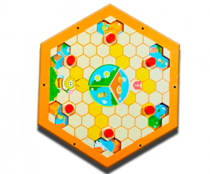 Бизиборд «Пчелиные соты №6» - fgospostavki.ru - Кубинка