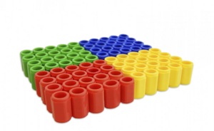 Нумирошка. Штырьки цветные пластиковые (80 шт) по методике Нумикон - fgospostavki.ru - Кубинка