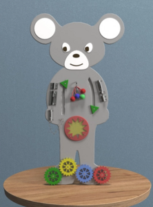 Бизиборд «Серая мышка» - fgospostavki.ru - Кубинка