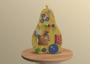 Бизиборд «Сочная груша» - fgospostavki.ru - Кубинка