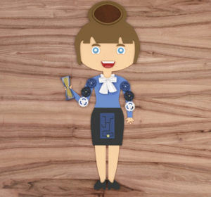 Бизиборд «Учительница» - fgospostavki.ru - Кубинка