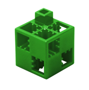 Кубик-основание зеленый 20х20 Artec - fgospostavki.ru - Кубинка