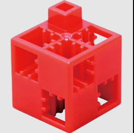 Кубик-основание красный 20х20 Artec - fgospostavki.ru - Кубинка