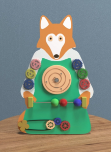 Бизиборд «Хитрая лиса» - fgospostavki.ru - Кубинка