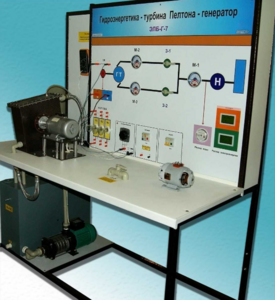 Учебный лабораторный комплекс «Гидроэнергетика - турбина Пелтона-генератор» - fgospostavki.ru - Кубинка