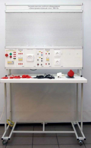 Электромонтажный стол, настольное исполнение, монтажная панель, 380 В, ЭМС/380-НМП - fgospostavki.ru - Кубинка