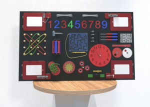 Бизипанель «Красно-черная» - fgospostavki.ru - Кубинка