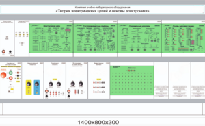 Комплект учебно-лабораторного оборудования «Теория электрических цепей и основы электроники»  - fgospostavki.ru - Кубинка