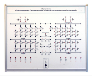 Лабораторный стенд «Электроэнергетика – Распределительные устройства электрических станций и подстанций»  - fgospostavki.ru - Кубинка