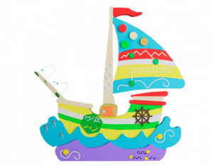 Бизиборд «Морской кораблик» - fgospostavki.ru - Кубинка