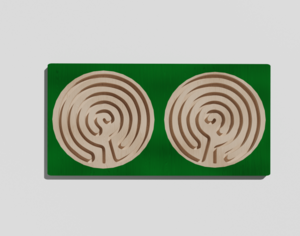 Межполушарная доска №10 зеленая - fgospostavki.ru - Кубинка