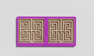 Межполушарная доска №13 фиолетовая - fgospostavki.ru - Кубинка