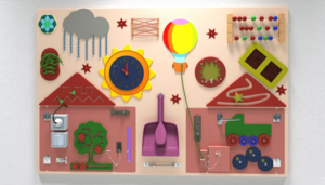 Бизиборд «Бытовые предметы» - fgospostavki.ru - Кубинка