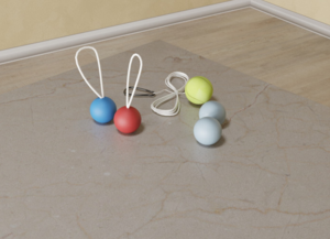 Набор мячей для занятий на доске Бильгоу - fgospostavki.ru - Кубинка