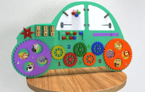 Бизипанель «Машинка» - fgospostavki.ru - Кубинка