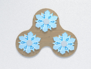 Бизипанель «Снежинка» - fgospostavki.ru - Кубинка