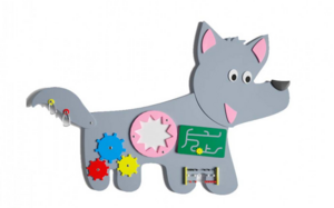 Бизиборд «Любопытный волк» - fgospostavki.ru - Кубинка