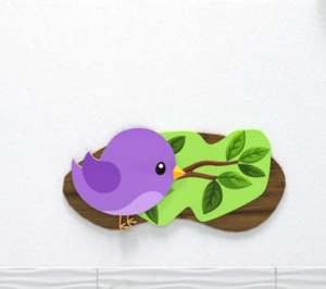 Настенная панель «Птичка» - fgospostavki.ru - Кубинка