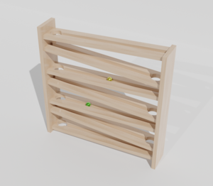 Настенный модуль для прогона шаров - fgospostavki.ru - Кубинка