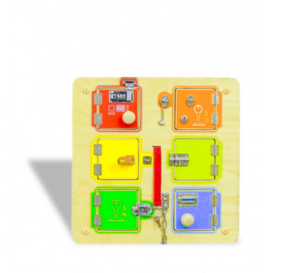Панель «Яркие замочки» - fgospostavki.ru - Кубинка