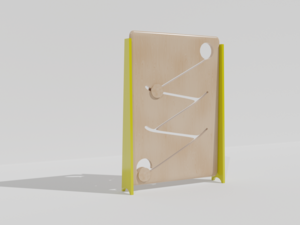 Развивающая игровая панель с дорожками вверх-вниз - fgospostavki.ru - Кубинка