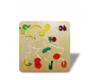 Панель-лабиринт «Фрукты» - fgospostavki.ru - Кубинка