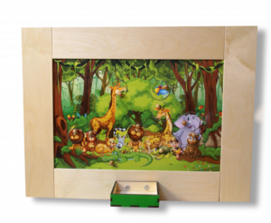 Тактильно-развивающая панель «Мир зверей» - fgospostavki.ru - Кубинка