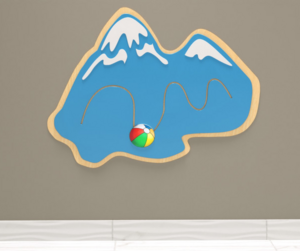 Бизиборд «Горы» - fgospostavki.ru - Кубинка