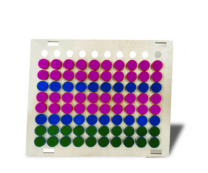 Тактильно-развивающая панель «Цветные фигурки» - fgospostavki.ru - Кубинка