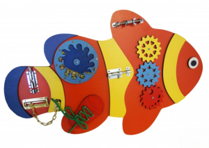 Бизиборд «Оранжевая рыбка» - fgospostavki.ru - Кубинка