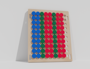 Тактильно–развивающая панель «Яркое настроение» - fgospostavki.ru - Кубинка