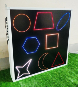 Панель интерактивная со светящимися цветными фигурами - fgospostavki.ru - Кубинка