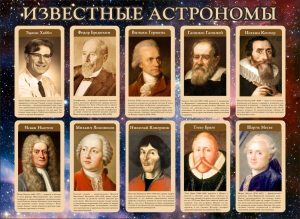 Стенд "Известные астрономы" - fgospostavki.ru - Кубинка