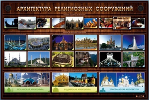 Интерактивный электрифицированный стенд "Архитектура религиозных сооружений" - fgospostavki.ru - Кубинка
