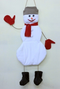 Ростовая кукла "Снеговик" - fgospostavki.ru - Кубинка